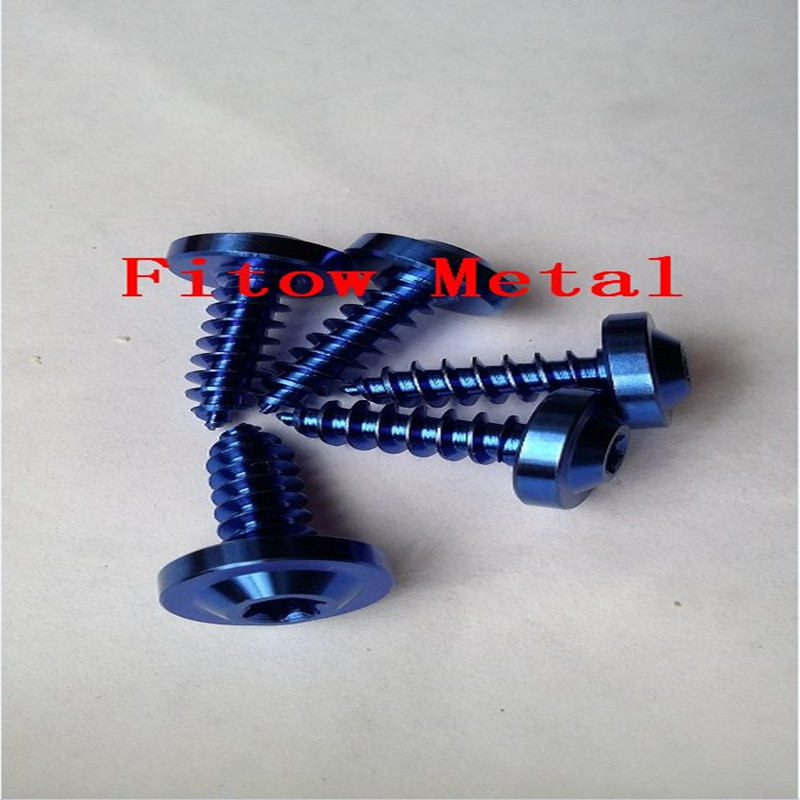 GR5 titanium machine  bolt Fasteners for motorcycle M5*17