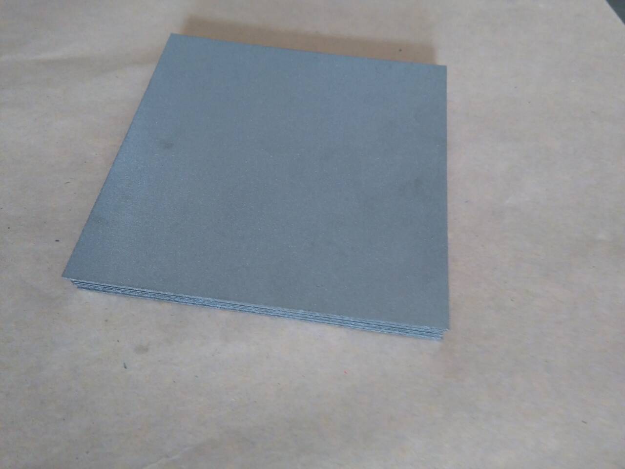 Titanium metal powder sintered microporous filter plate