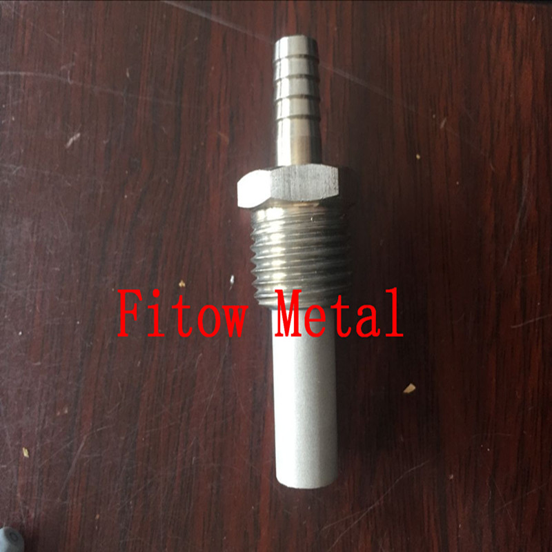0.5 Micron Stainless Diffusion Carbonating Stone with 3/8