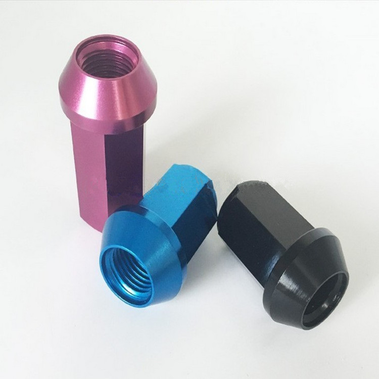 Grade 5 Titanium Wheel Nuts for Racing Cars Titanium Wheel Lug Nuts