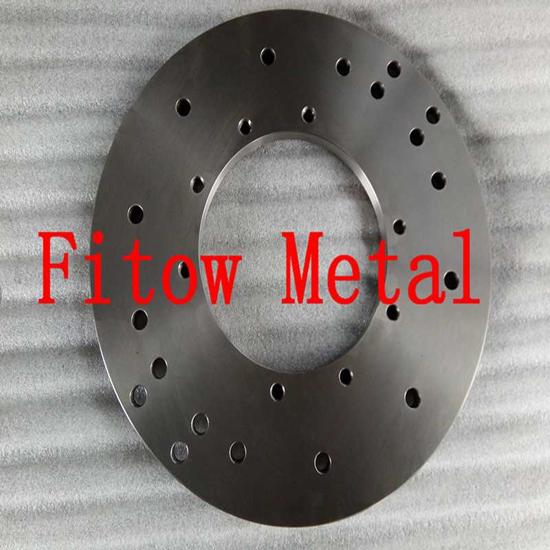 Gr2 Titanium Flange Forged / CNC Machined Parts 