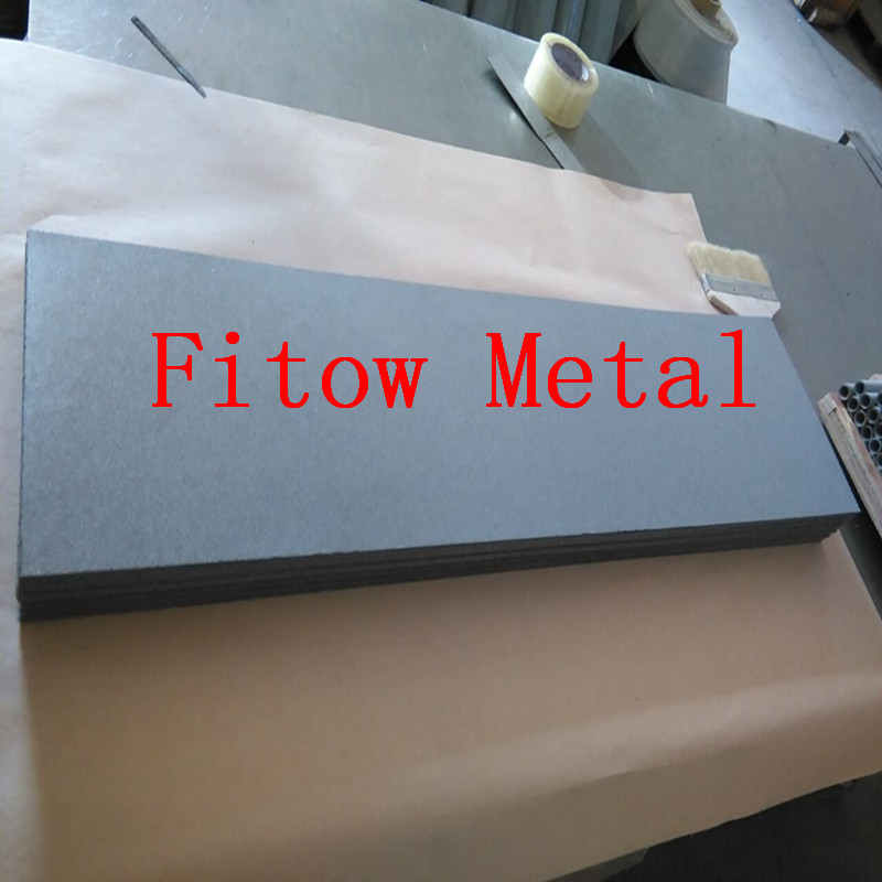 sintered titanium powder filter plate 2*260*1000