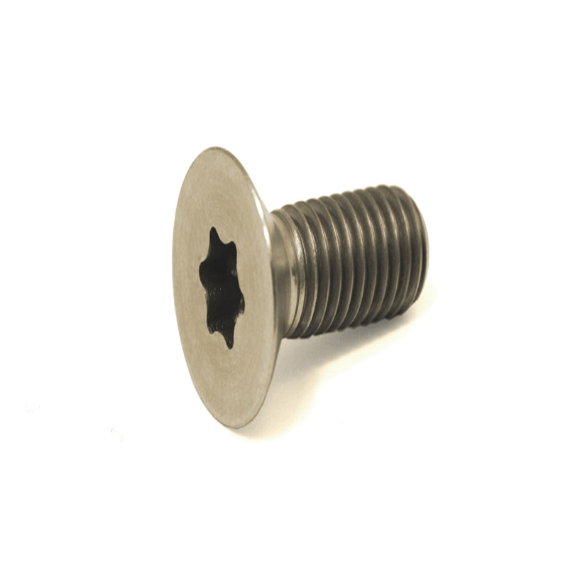 Titanium countersunk head torx screw ISO14581