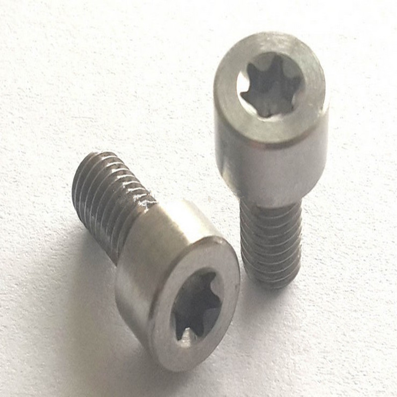 Iso14579 Gr5Ti-6AI4v titanium Hexalobular socket head cap screws