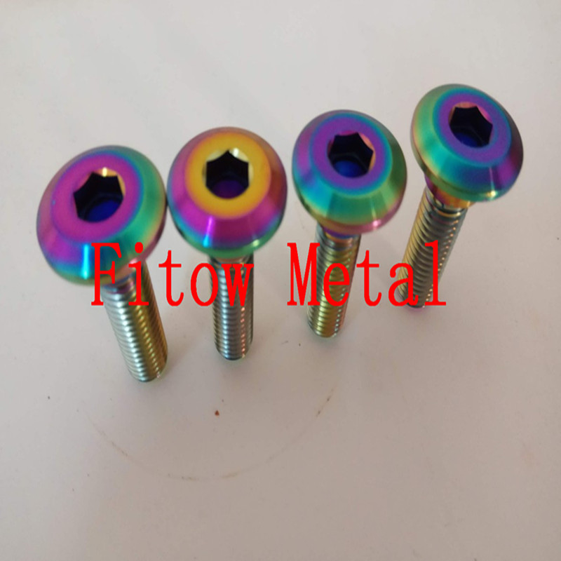 M8*30 Titanium Suzuki Disc Brake Rotor Bolts 