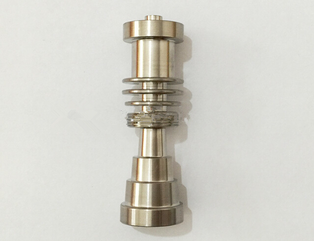 6 in 1 titanium nail domeless smoking nails