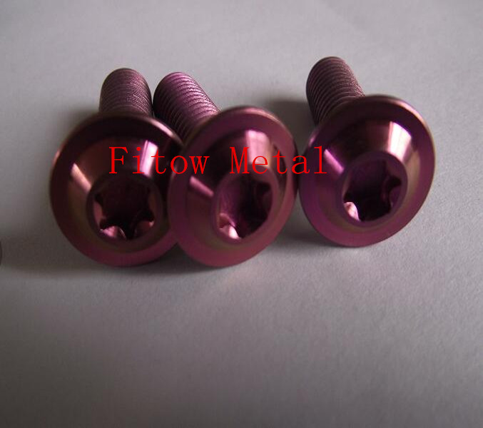  Racing Motor titanium bolt with pink color M8*25