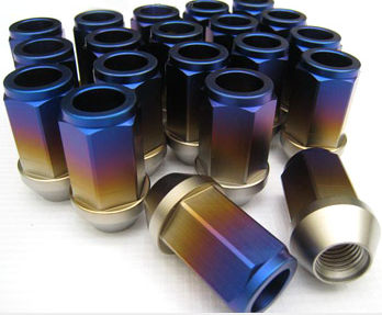 Gr5 titanium lug nut auto M12