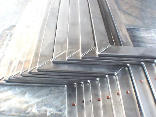 Titanium copper composite bar