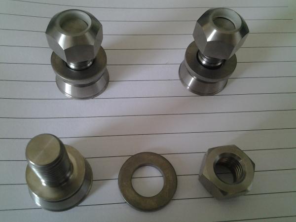 Custom special shaped titanium parts