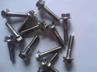  Titanium Hex flange Bolt DIN6921 M8 M8*20 , M8*25, M8*40MM