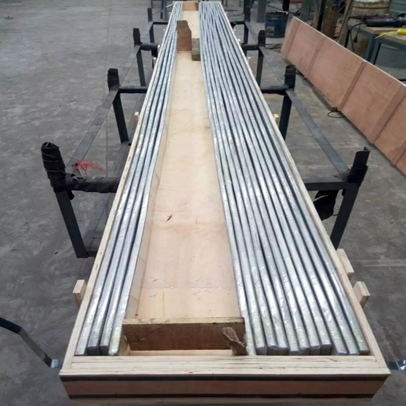 Stainless steel copper clad composite cathode flat bar