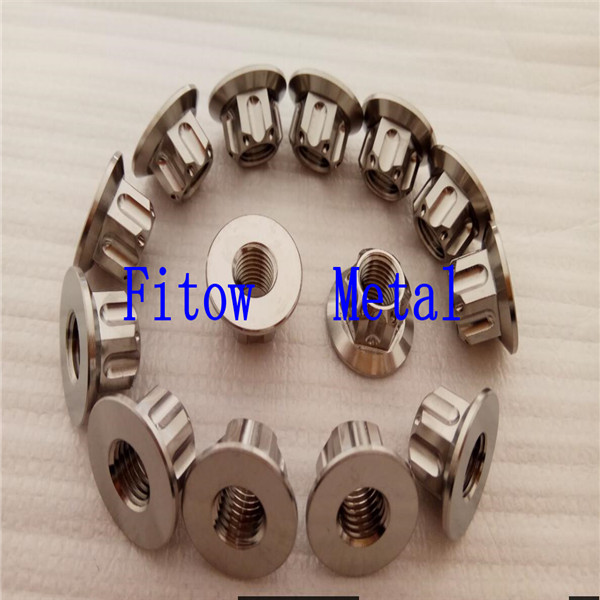  titanium top triple nut GR5 M10