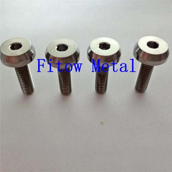 Titanium Ti6Al4V Fender Bolt for Motorcycle Bicycle