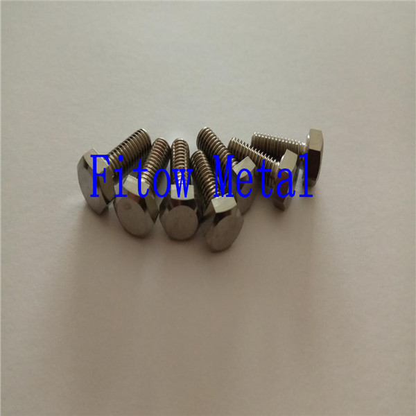 Titanium ti hexagon hex bolts screw fastener DIN933