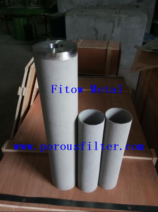 OD80 mm Stainless Steel porous metal Sintering SS filter cartridge