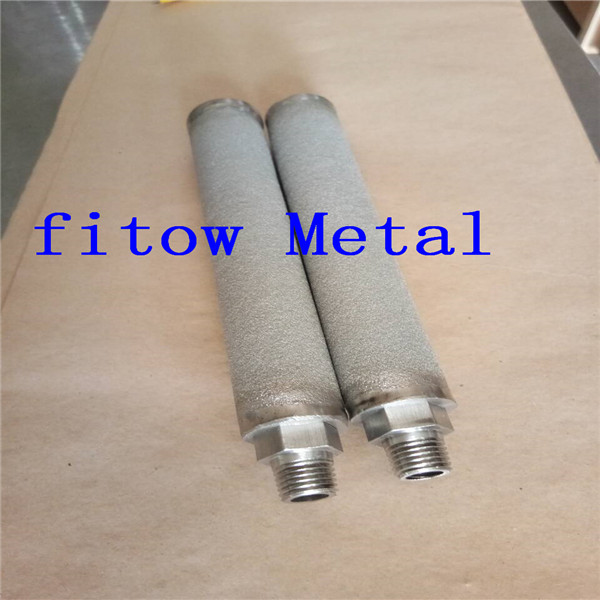 Micron Porous Sintered Metal Filter Cartridge OD25*160mm