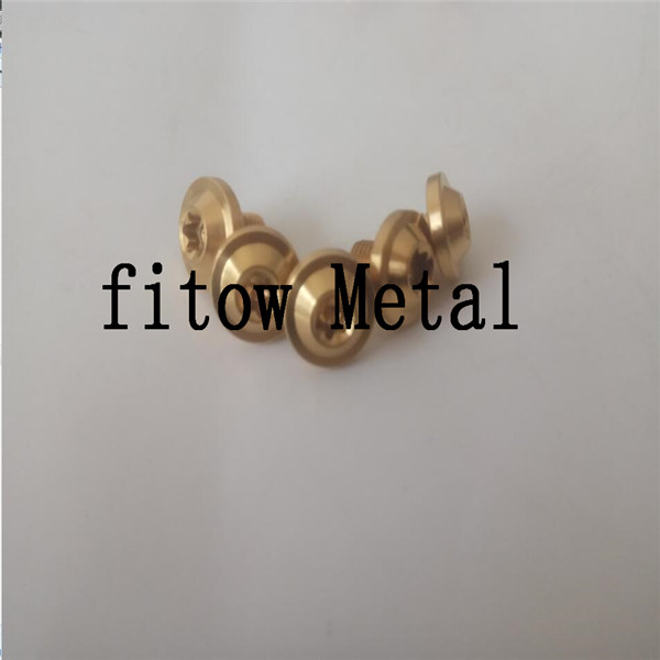 M5*8mm titanium motorcycle racing bolt Nitride Coating 