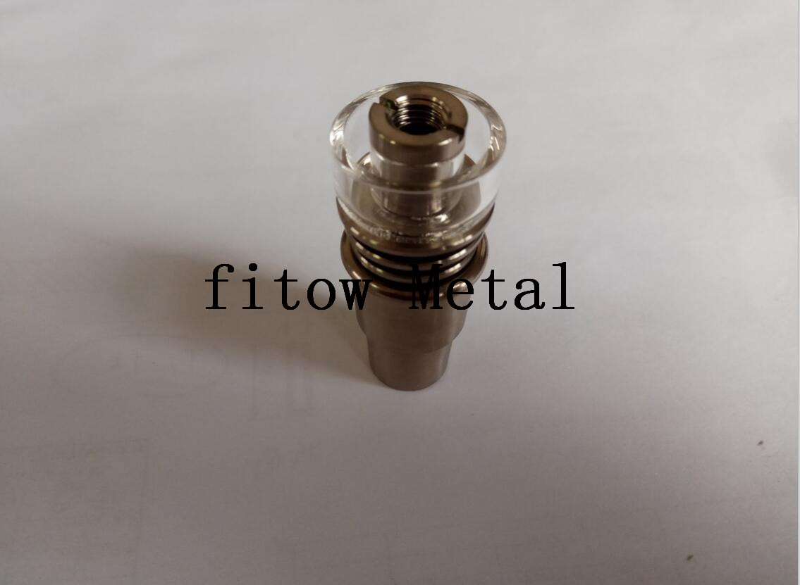 6-in-1 Domeless Titanium Nail w/ Quartz Dish