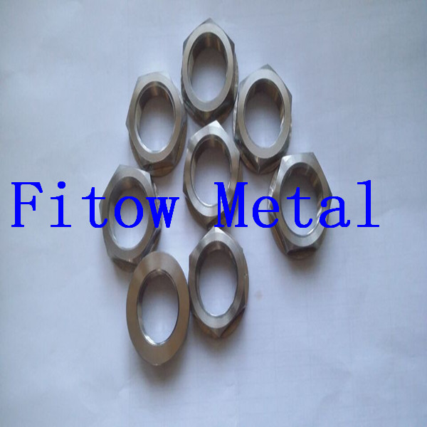 M32 titanium GR5 hexagon flange nuts