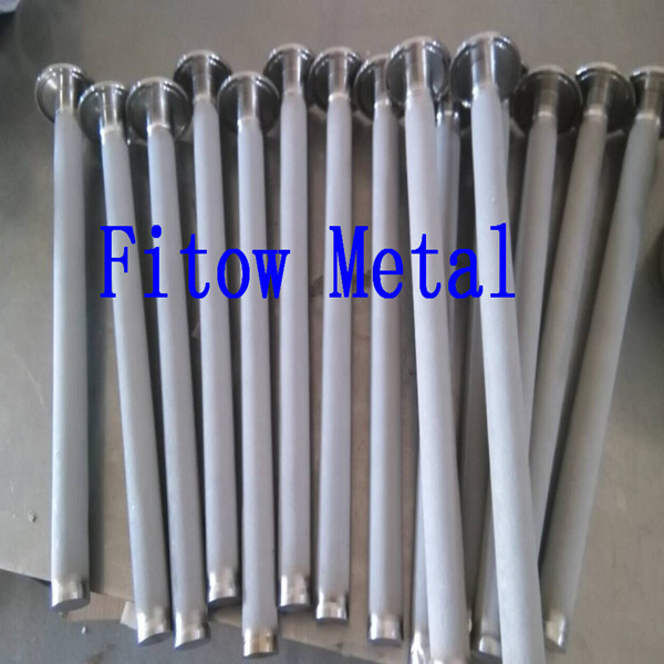 NPT Bsp Stainless Steel Oxygenation Aeration Metel Sintered Beer Carbonation Stone