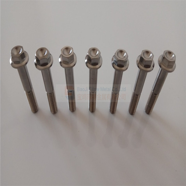 Titanium Hexagon Head Bolts Ti64 M8*50