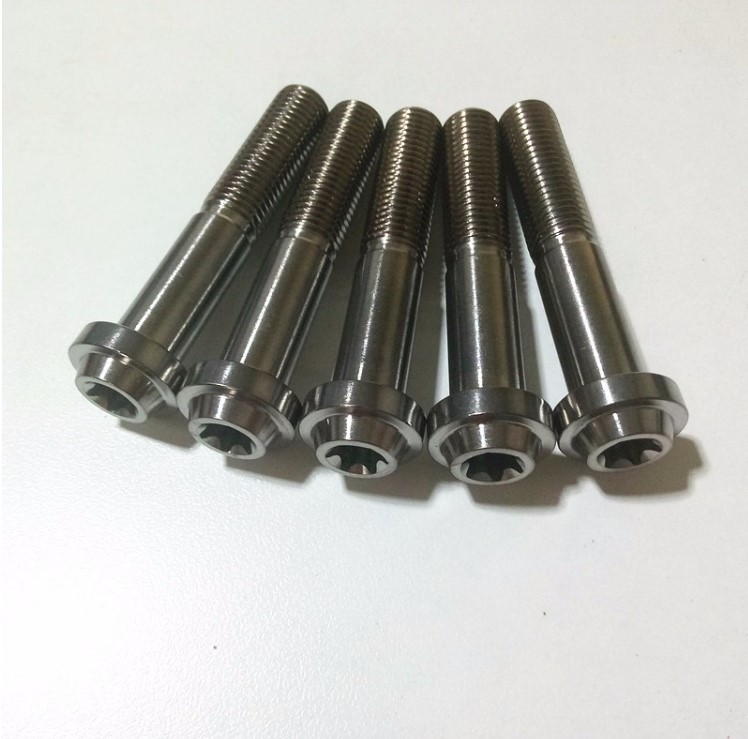 M8x55 Titanium GR5 Motorcycle Race  Torx Bolt