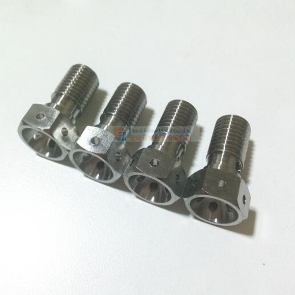 Ti6al4V Grade 5 Titanium GR5 Motorcycle Banjo Bolt M10