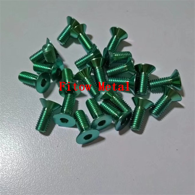 titanium  automotive fasteners  bolt Colorful Automotive Bolt  m5x12