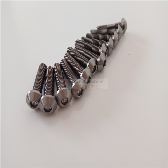 M6x25 Titanium Button Head Bicycle Bolts