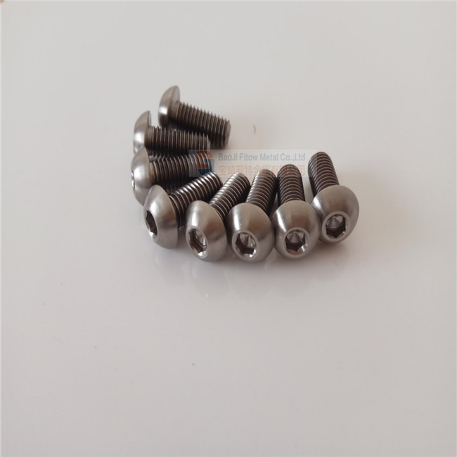 M8*20 Ti64 Button Head Titanium Socket Screw