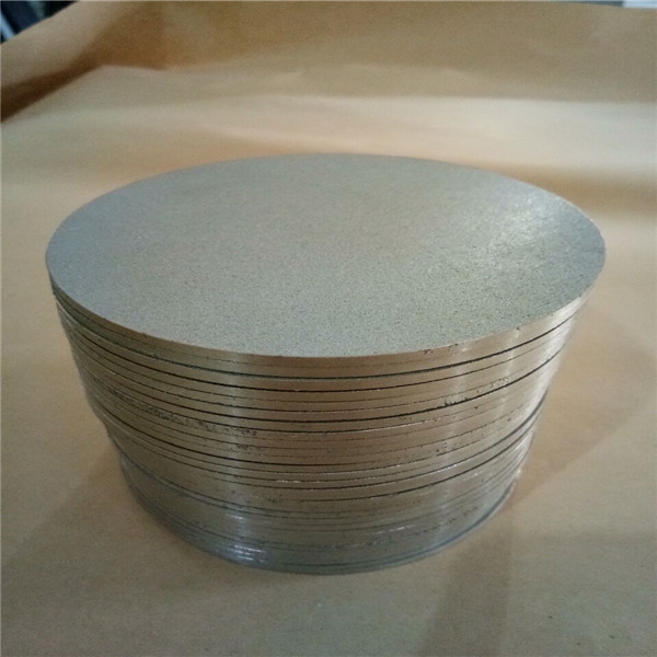 4inch powder stainless steel sintered metal filter disk