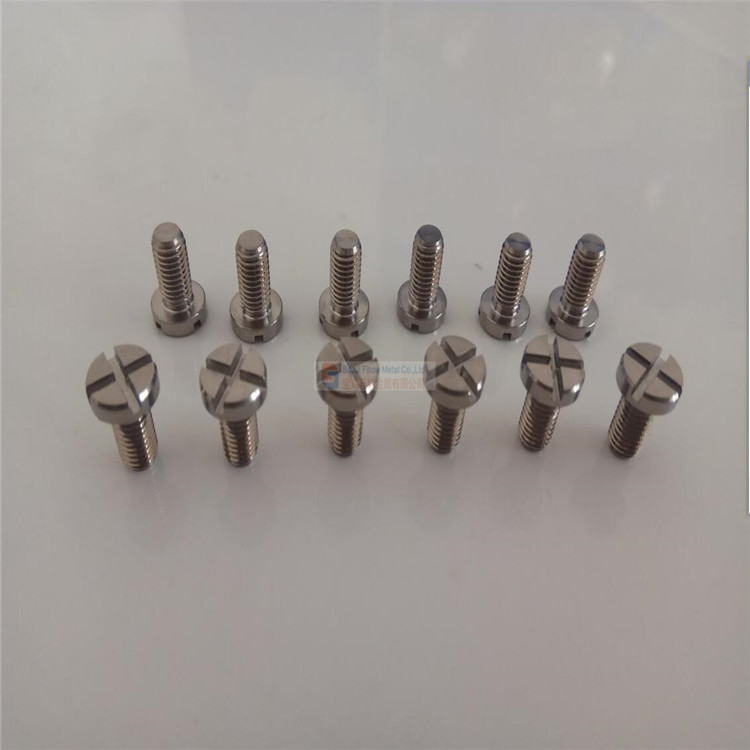 M5*10 Titanium Flat Phillips Machine Screws GR5 Ti6al4v 