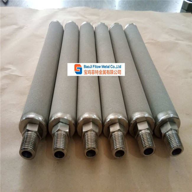 porous Inconel 600 metal filter cartridge OD40*10inch