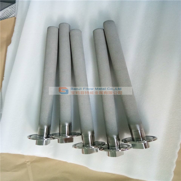 316l stainless steel sintered air stone microporous gas sparger 