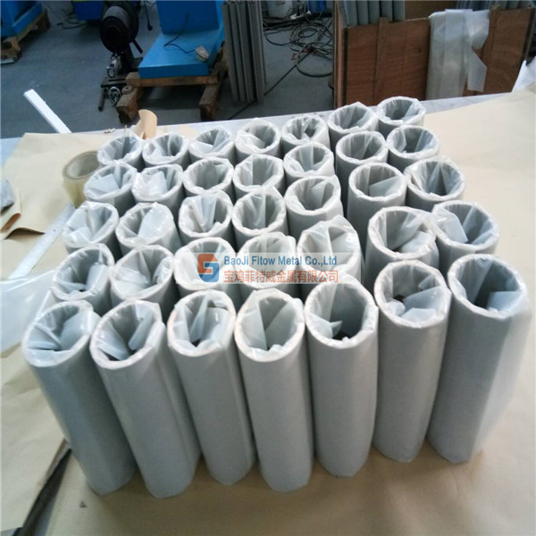 Stainless steel candle filters and porous tubes OD76